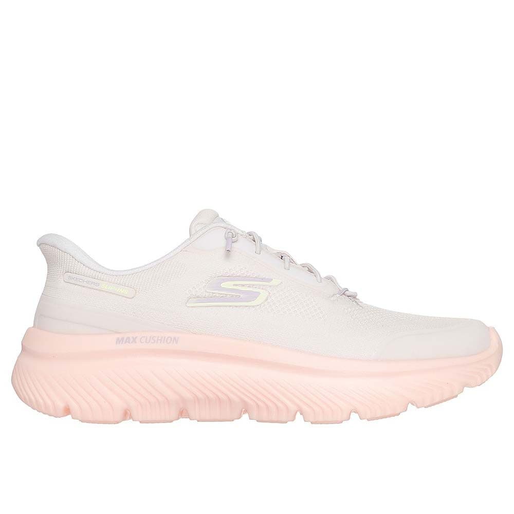 Skechers สเก็ตเชอร์ส รองเท้าผู้หญิง Women Slip-Ins GOwalk Max Cushioning Hyper Burst Walking Shoes - 125881-NAT รูปที่ 5
