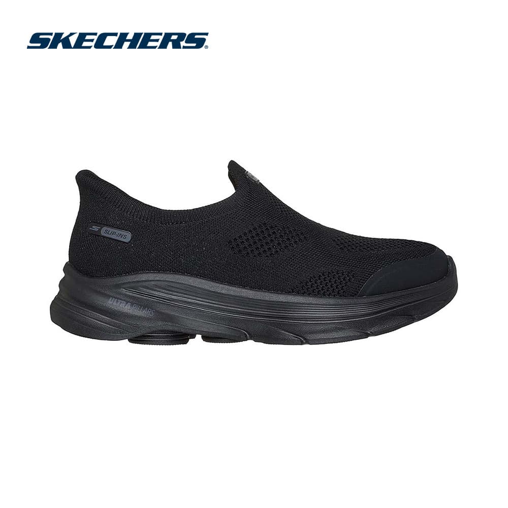 Skechers สเก็ตเชอร์ส รองเท้าผู้หญิง Women Wide Fit GOwalk 8 GOwalk Shoes - 125926W-BBK - Air-Cooled Goga Mat รูปที่ 1