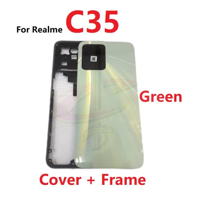 บอดี้ Body ฝาหลัง บอดี้กลาง สําหรับ Realme C35 รูปที่ 6