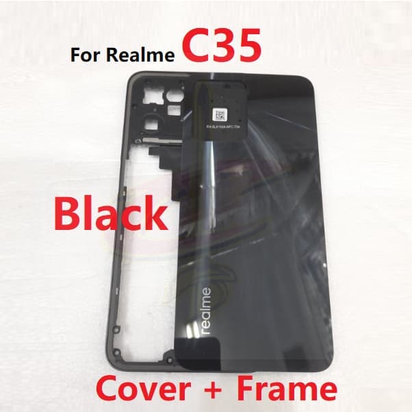 บอดี้ Body ฝาหลัง บอดี้กลาง สําหรับ Realme C35 รูปที่ 5
