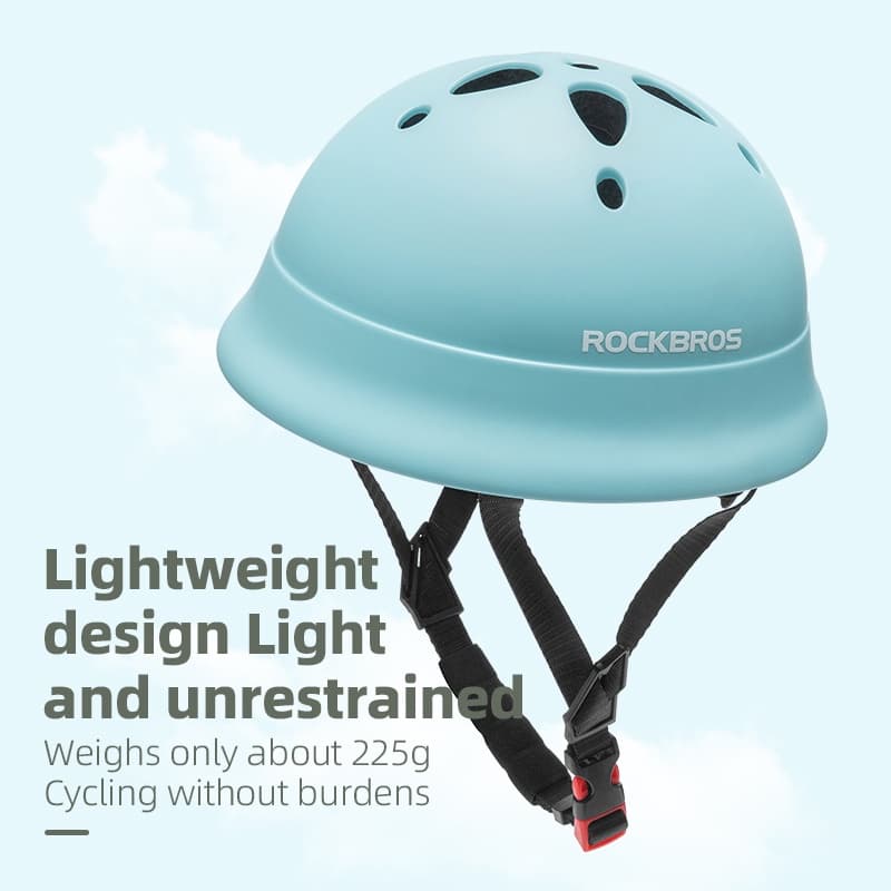 ROCKBROS Helmet Children Riding Bicycle Balance Bike Roller Skating Outdoor Skateboard Protective Gear Bicycle Helmet รูปที่ 6