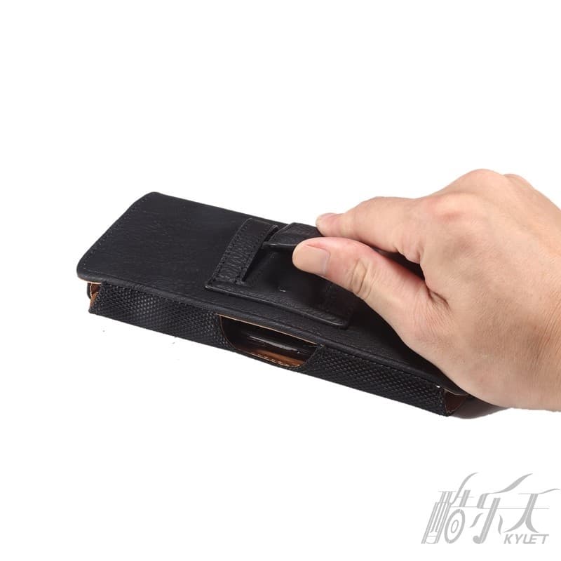 รูปแบบใหม่ Crossbody Splice โทรศัพท์มือถือเอวกระเป๋าโทรศัพท์สำหรับผู้ชาย รูปที่ 8