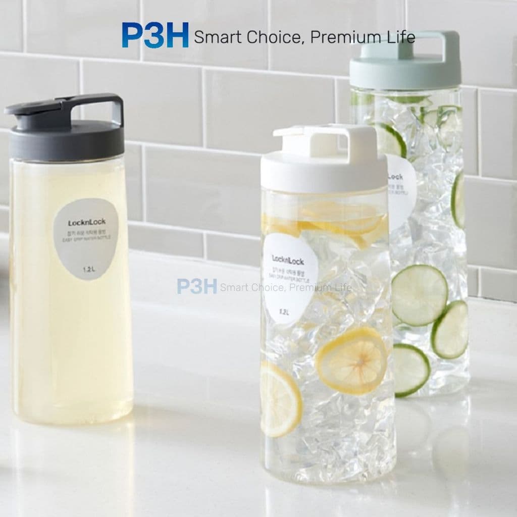 Lock&Lock ขวดน้ําความจุ 1L ถึง 2.6L BPA Free HAP739 HAP814 HAP731 P-00077 P3H Store รูปที่ 7