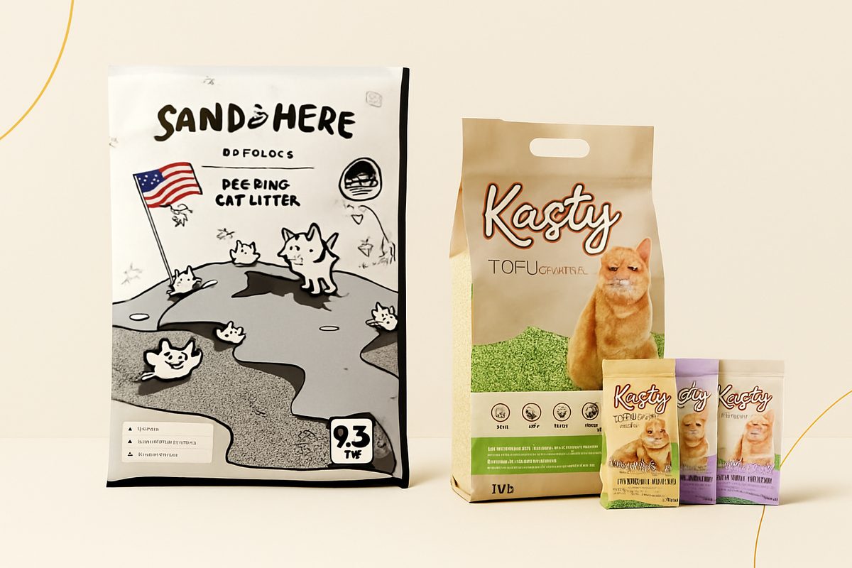 ทรายแมวยี่ห้อไหนดี 2569 (2026): Petology Sand Here vs Kasty เต้าหู้ เลือกตัวไหนดี เทียบชัดทุกด้าน